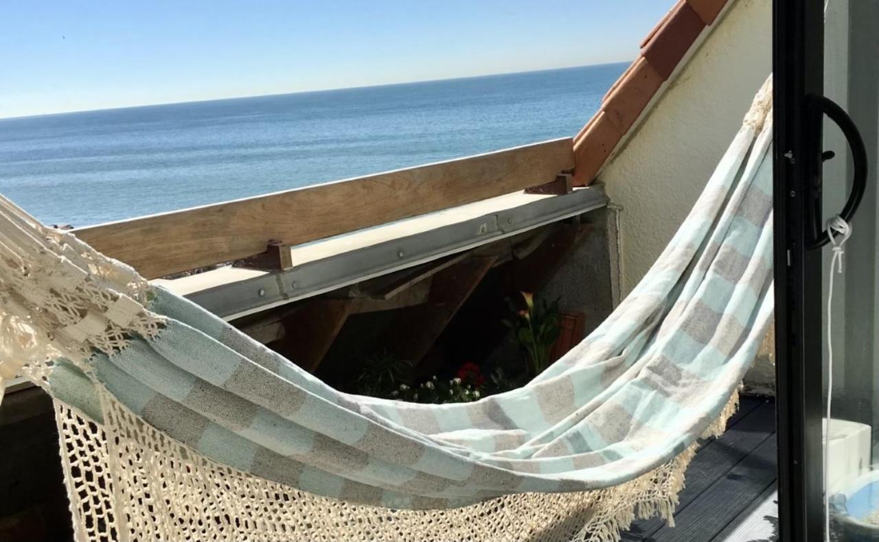 Ferienwohnung Duplex Avec Jacuzzi Vue Imprenable Sur La Baie De Wissant Exterior foto