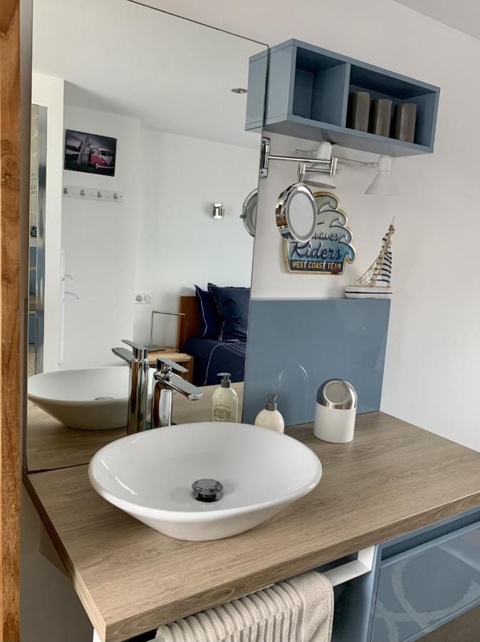Ferienwohnung Duplex Avec Jacuzzi Vue Imprenable Sur La Baie De Wissant Exterior foto